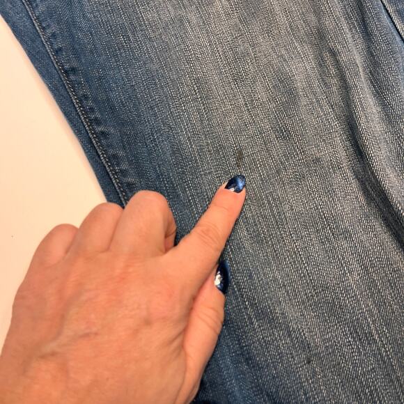 G by Guess Straight Leg Rolland Low Bootcut Jeans Size 34 - Picture 13 of 13